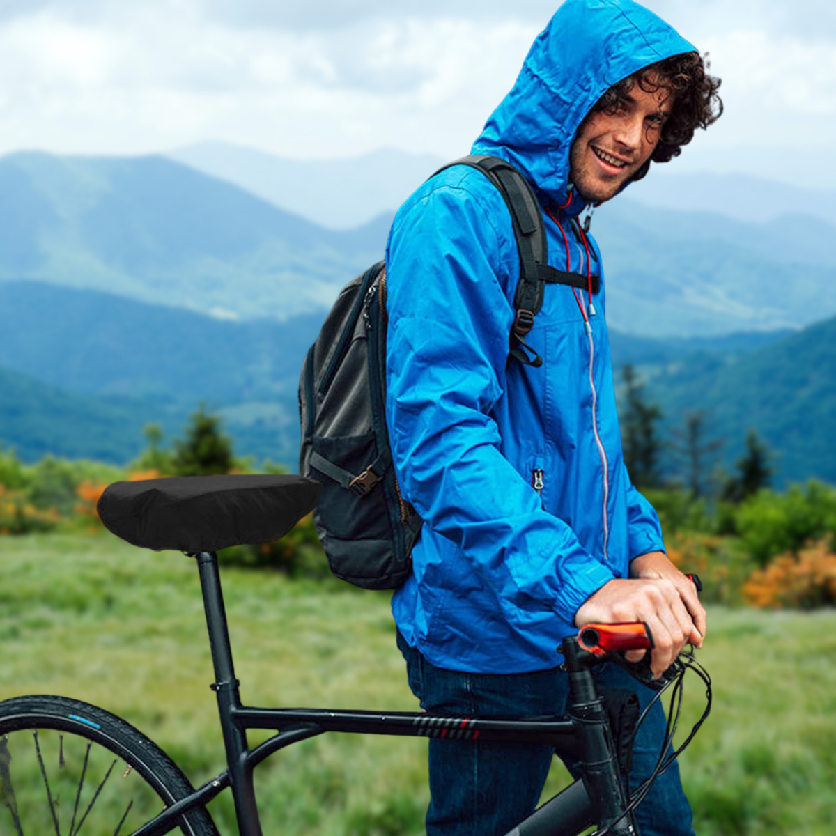 Ochranný potah na cyklistické sedlo odolný proti dešti - Souliia
