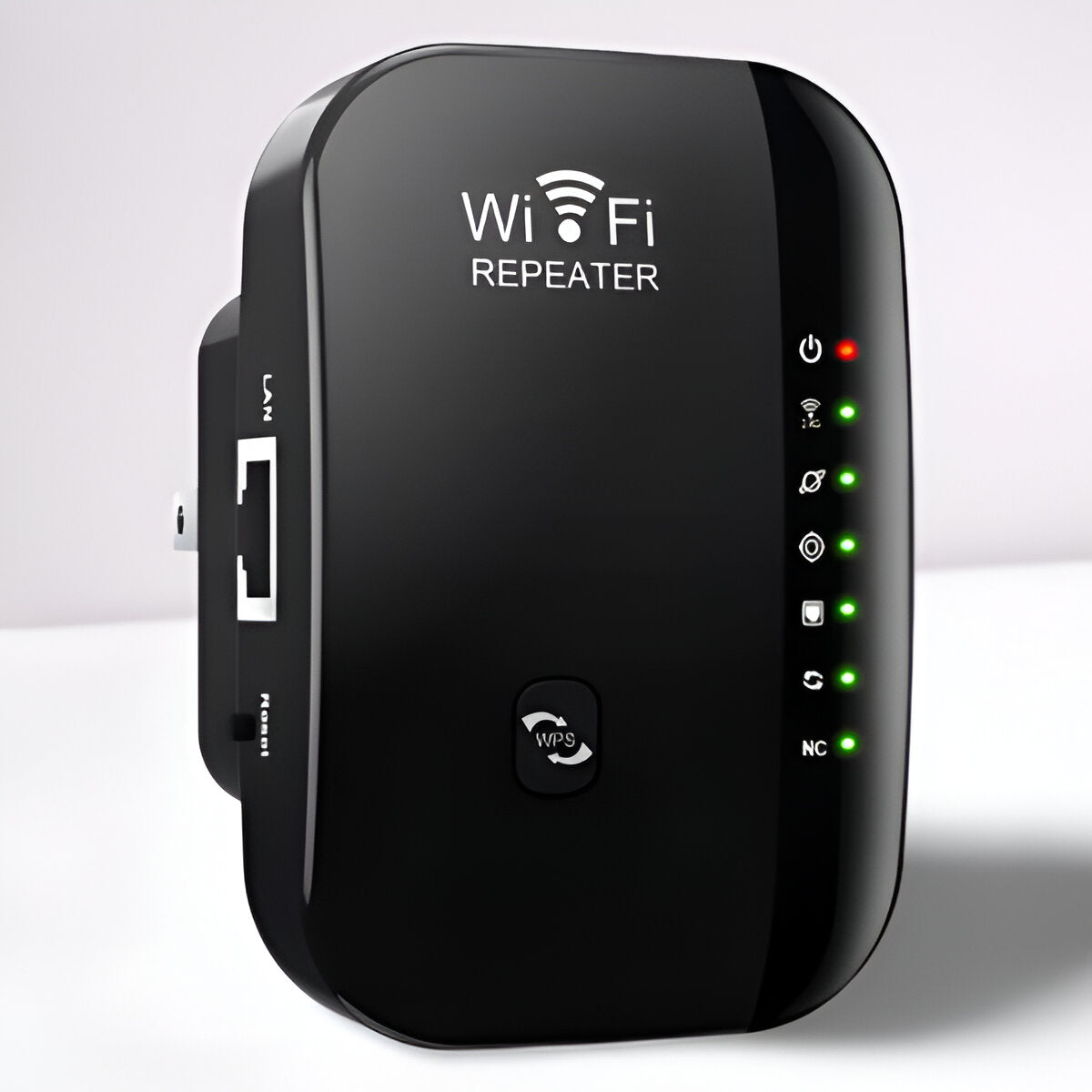 Tehokas WiFi-signaalin toistin — käyttövalmis internetin laajennin