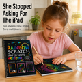 VividDreams Scratch Art Notebook — Trade Screen Time For Quiet, Mess-Free Rainbow Hours - Souliia