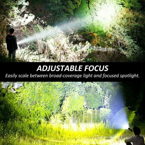 USB Rechargeable Tactical Flashlight with XHP90 LED Technology - Souliia