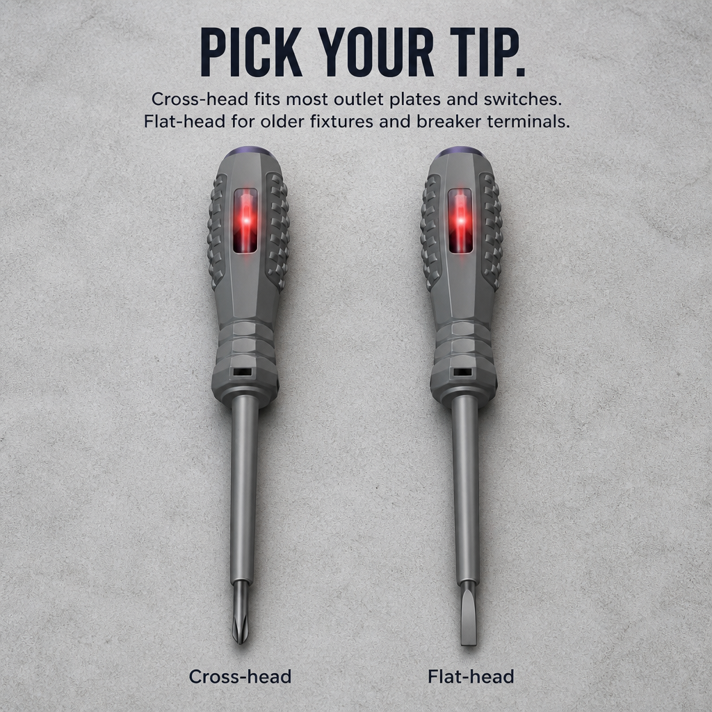 VoltGrip — Drive Screws and Spot Live Wires With One Pocket Tool - Souliia