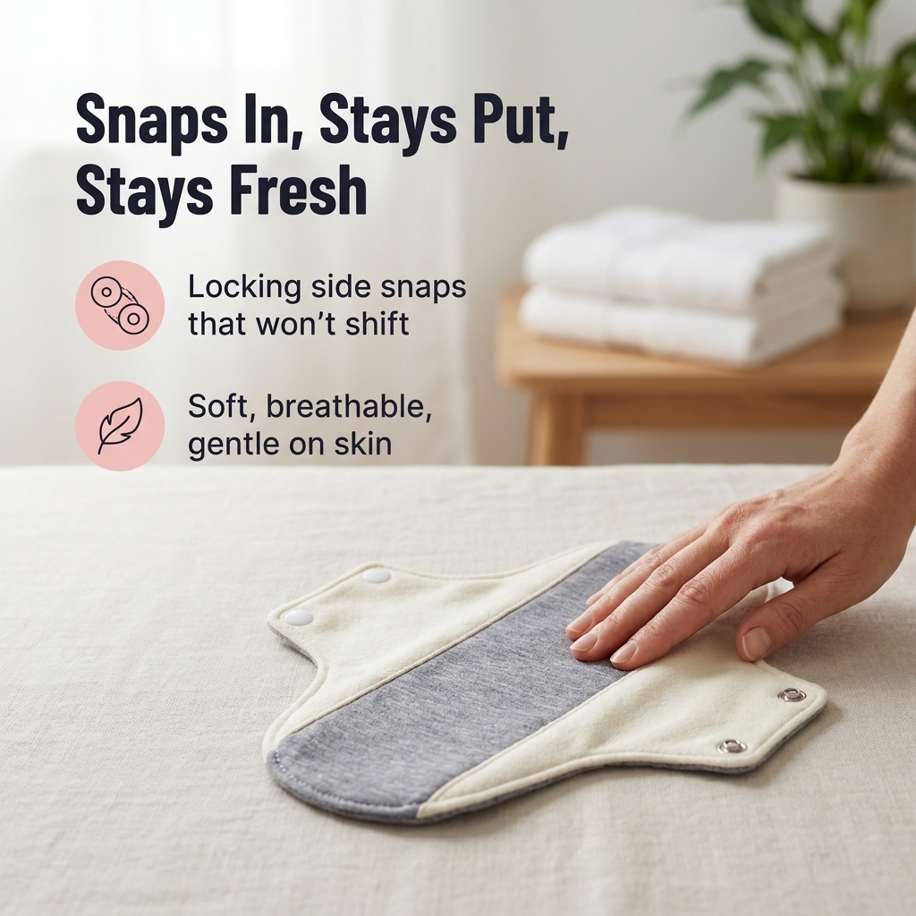 VivaVeil — Snap In, Stay Dry & Ditch Itchy Disposable Pads for Good - Souliia
