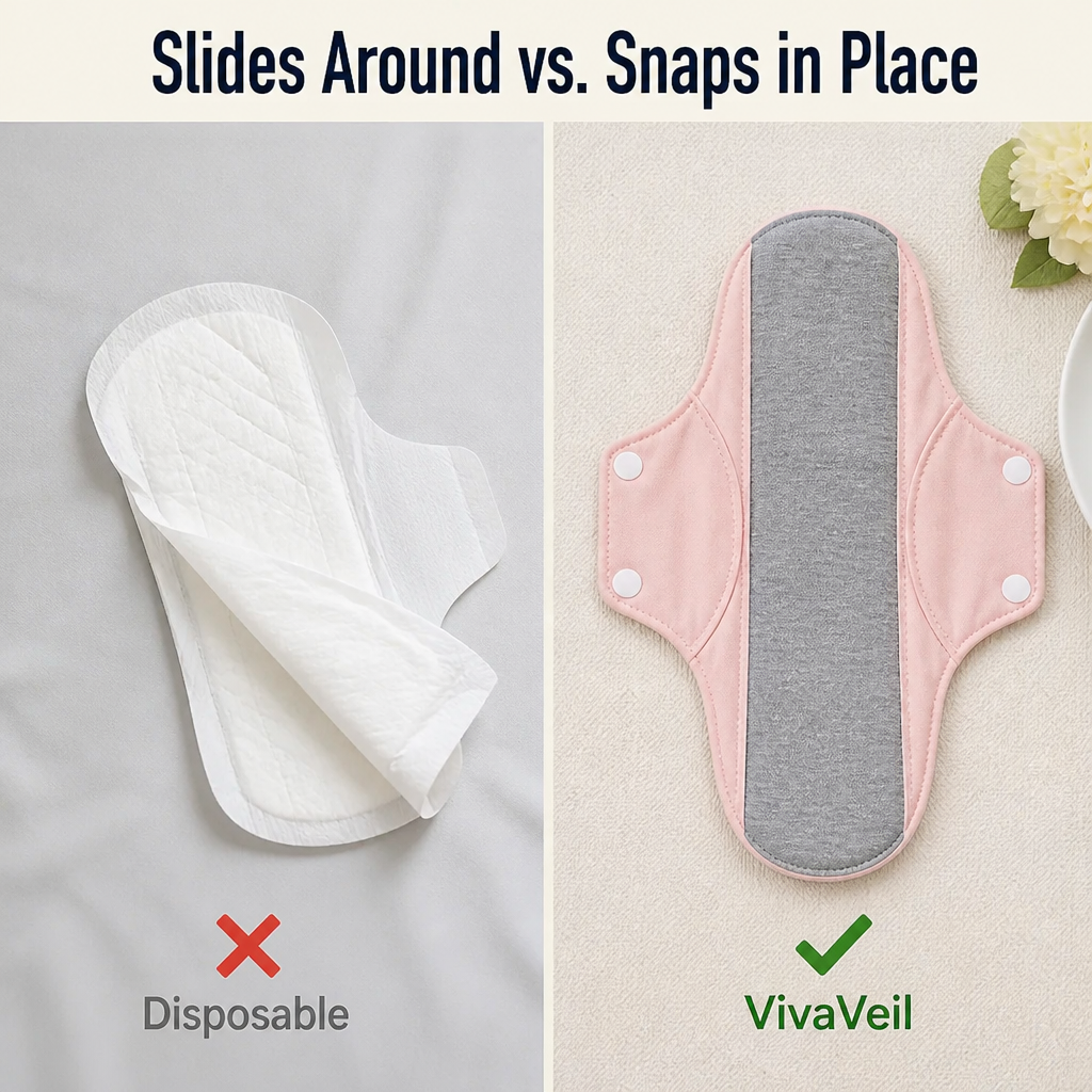 VivaVeil — Snap In, Stay Dry & Ditch Itchy Disposable Pads for Good - Souliia