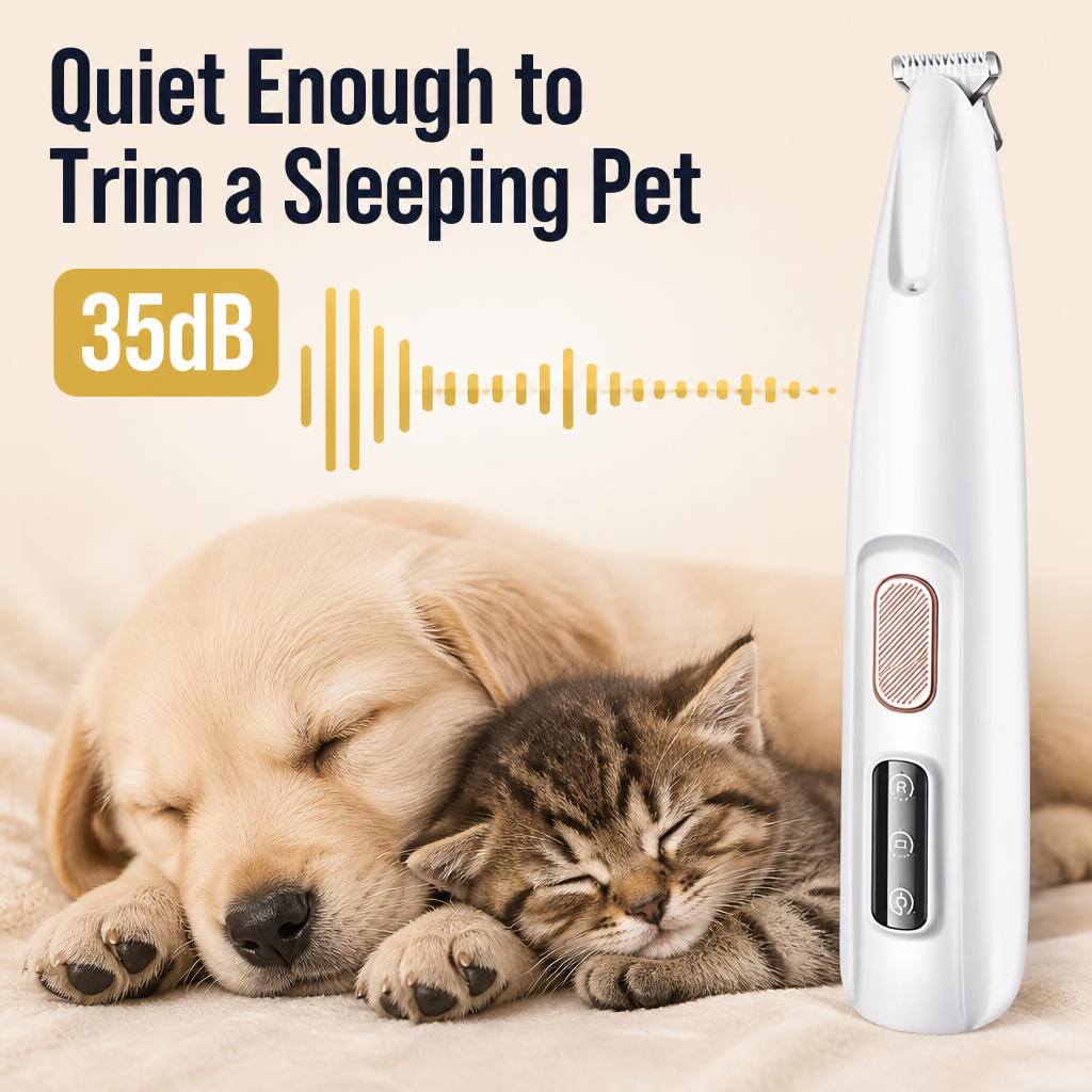 VitaTrim Pet Groomer — Trim Paws, Faces & Sensitive Spots Without the Squirming - Souliia