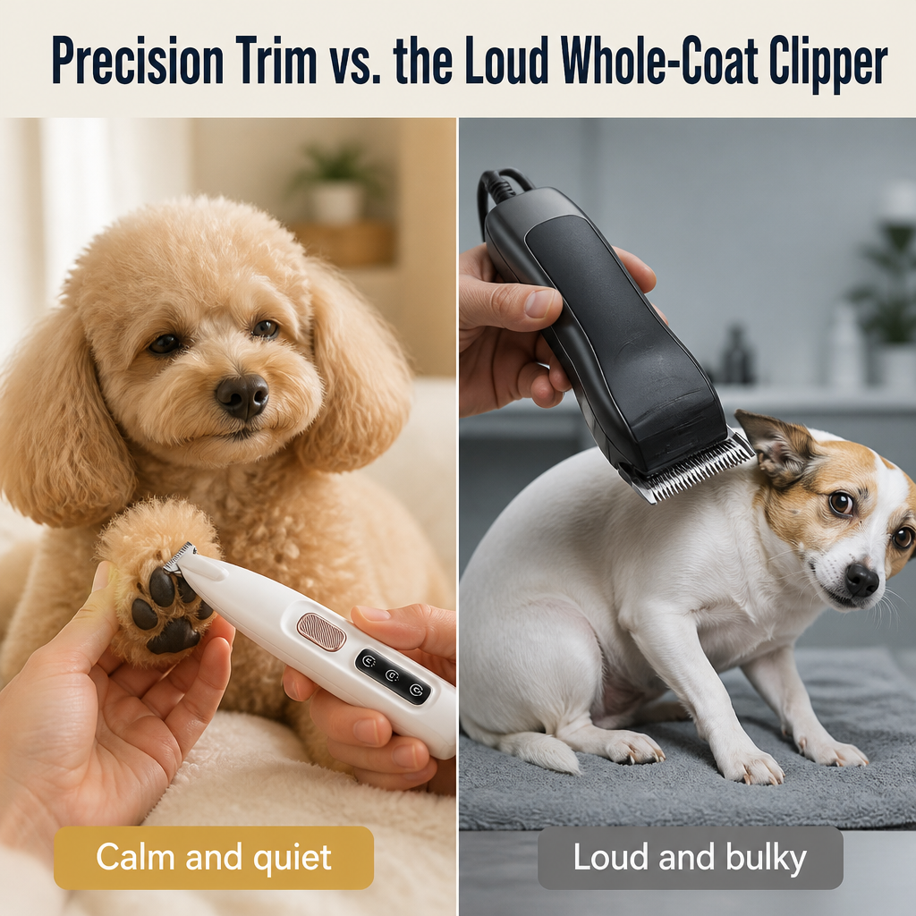 VitaTrim Pet Groomer — Trim Paws, Faces & Sensitive Spots Without the Squirming - Souliia