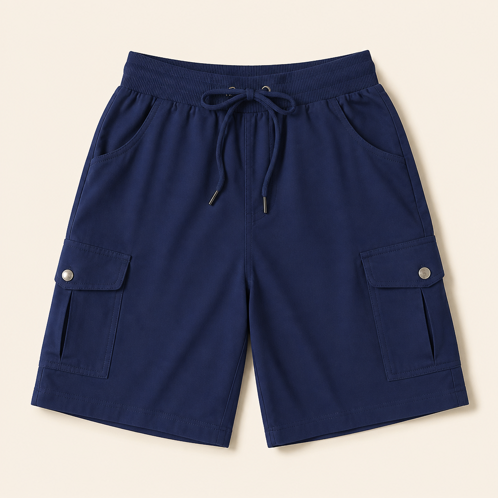VentureLux – Quick-Dry Bermuda Cargo Shorts with UPF 50 Sun Protection - Souliia