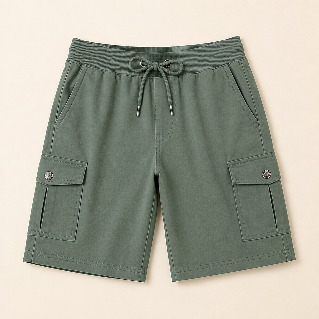 VentureLux – Quick-Dry Bermuda Cargo Shorts with UPF 50 Sun Protection - Souliia