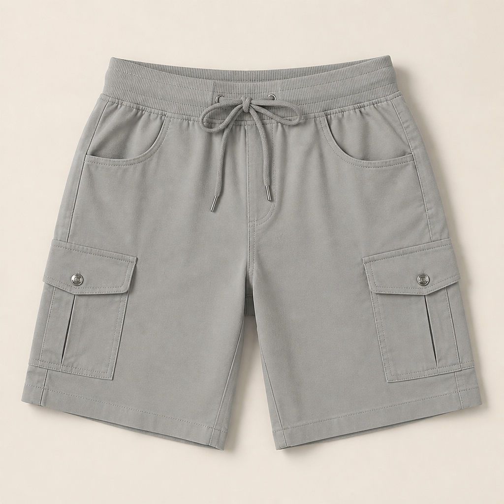 VentureLux – Quick-Dry Bermuda Cargo Shorts with UPF 50 Sun Protection - Souliia