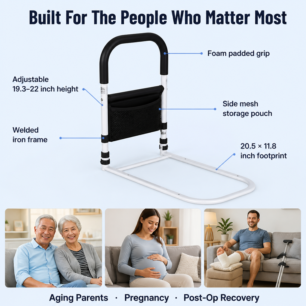 SecureRise — Stand Up From Bed Without That Terrifying Wobble - Souliia